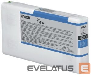 Aksesuāri un izejmateriāli EPSON  T6532 Ink Cartridge, Cyan 