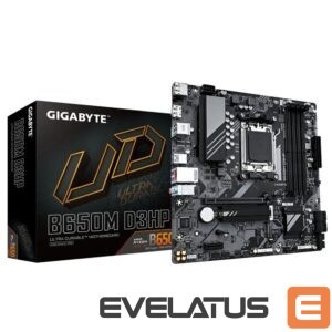 Intel procesoriaus pagrindinė plokštė Gigabyte  B650M D3HP 1.0 M/B 