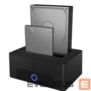 Muu arvutitarvik Raidsonic  Icy Box IB-1232CL-U3 Dockingstation, 2x SATA 2,5" and/or 3,5" to 1x USB 3.2 Gen 1 Host + UASP 
