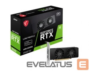 Graafikakaart / ideokaardid MSI  GeForce RTX 3050 LP 6G OC 