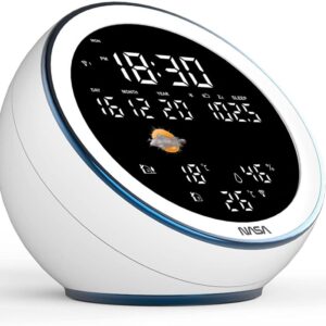 Cita mazā sadzīves tehnika Nasa  WSP1500 white Weather Station/Speaker BT Moon 