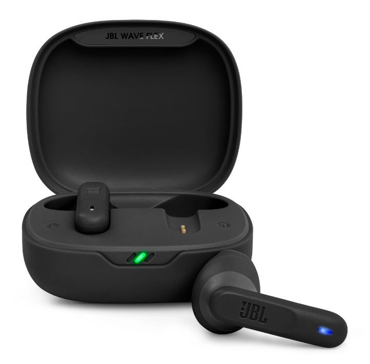 Bezvadu austiņas JBL WAVE Flex Black