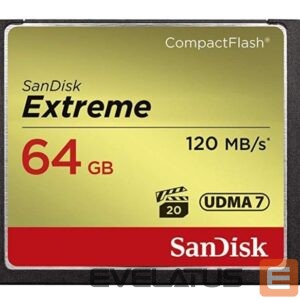 Другой аксессуар для компьютера SANDISK BY WESTERN DIGITAL  MEMORY COMPACT FLASH 64GB/SDCFXSB-064G-G46 SANDISK 