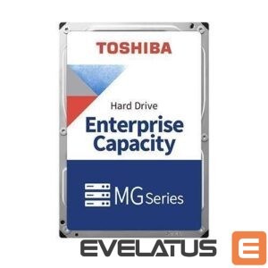 Kietasis diskas HDD Toshiba  HDD||MG09|12TB|SATA|512 MB|7200 rpm|3,5"|MG09ACA12TE 