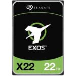 Kietasis diskas HDD SeaGate  HDD||Exos X22|22TB|SATA|512 MB|7200 rpm|Discs/Heads 10/20|ST22000NM002E 