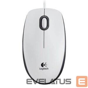 Datora pele Logitech  MOUSE USB OPTICAL M100/WHITE 910-006764 