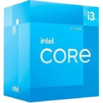 Procesors Intel  CPU||Desktop|Core i3|i3-12100F|Alder Lake|3300 MHz|Cores 4|12MB|Socket LGA1700|58 Watts|BOX|BX8071512100FSRL63 