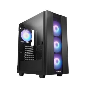 Arvuti korpus Chieftec  Case||GS-02B-OP|MidiTower|Not included|ATX|MicroATX|MiniITX|Colour Black|GS-02B-OP 