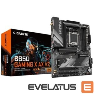 AMD protsessori emaplaat Gigabyte  Mainboard||AMD B650|SAM5|ATX|Memory DDR5|Memory slots 4|1xPCI-Express 16x|1xPCI-Express 3.0 1x|3xM.2|1xHDMI|1xDisplayPort|3xUSB 2.0|4xUSB 3.2|1xUSB-C|1xPS/2|1xRJ45|3xAudio port|B650GAMINGXAXV21.2 