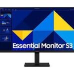 Monitorid Samsung  LCD Monitor||Essential Monitor S3|24"|Panel IPS|1920x1080|16:9|100Hz|5 ms|LS24D300GAUXEN 