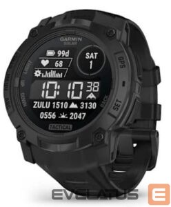 Viedpulksteni Garmin  SMARTWATCH INSTINCT 3 SOLAR/BLACK 010-02935-50 