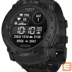 Viedpulksteni Garmin  SMARTWATCH INSTINCT 3 SOLAR/BLACK 010-02935-50 