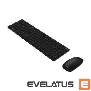 Datora tastatūra Asus  KEYBOARD +MOUSE WRL OPT. W5000/BLACK 90XB0430-BKM3N0 