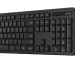 Computer keyboard Asus  KEYBOARD +MOUSE WRL OPT. CW100/BLACK 90XB0700-BKM0V0 