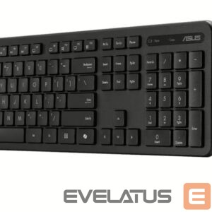 Computer keyboard Asus  KEYBOARD +MOUSE WRL OPT. CW100/BLACK 90XB0700-BKM0V0 