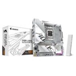 AMD procesoriaus pagrindinė plokštė Gigabyte  Mainboard||AMD B850|SAM5|Micro-ATX|Memory DDR5|Memory slots 4|B850MAELTWF6EICE1.1 