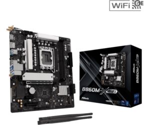 Intel protsessori emaplaat Asrock  Mainboard||Intel B660|LGA1851|Micro-ATX|Memory DDR5|Memory slots 2|B860M-X_WIFI 