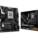 AMD procesoriaus pagrindinė plokštė Asrock  Mainboard||AMD B850|SAM5|Micro-ATX|Memory DDR5|Memory slots 2|B850M-XR2.0 