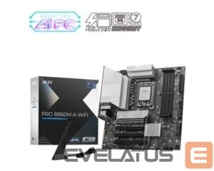 Intel protsessori emaplaat MSI  Mainboard||Intel B860 Express|LGA1851|Micro-ATX|Memory DDR5|Memory slots 4|PROB860M-AWIFI 