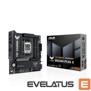 Pamatplate AMD procesorsiem Asus  Mainboard||AMD B850|SAM5|Micro-ATX|Memory DDR5|Memory slots 4|TUFGAMINGB850M-PLUSII 