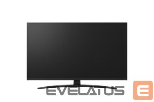 Televizors LG  TV Set||43"|4K/Smart|3840x2160|Wireless LAN|Bluetooth|webOS|Black|43NANO81A3A 