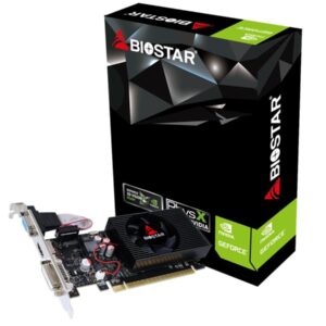 Graphic card / Video cards BIOSTAR  Graphics Card||NVIDIA|GeForce GT 730|700 MHz|2 GB|GDDR3|128 bit|PCI Express 2.0|Active|VN7313THX1 