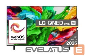 Televizors LG  TV Set||65"|4K/Smart|3840x2160|Wireless LAN|Bluetooth|webOS|65QNED85A3C 