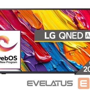 Televiisorid LG  TV Set||43"|4K/Smart|3840x2160|Wireless LAN|Bluetooth|webOS|Black|43QNED82A3B 