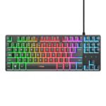 Kompiuterio klaviatūra Trust  KEYBOARD USB GXT833 THADO TKL/ENG BLACK 25886 