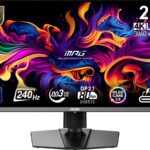 Monitor MSI  Monitor||MPG 272URX QD-OLED|27"|Gaming/4K|Matte|Panel QD-OLED|3840x2160|16:9|240 ??|0.03 ms|Swivel|Pivot|Height adjustable|Tilt|Colour Black|MPG272URXQD-OLED 
