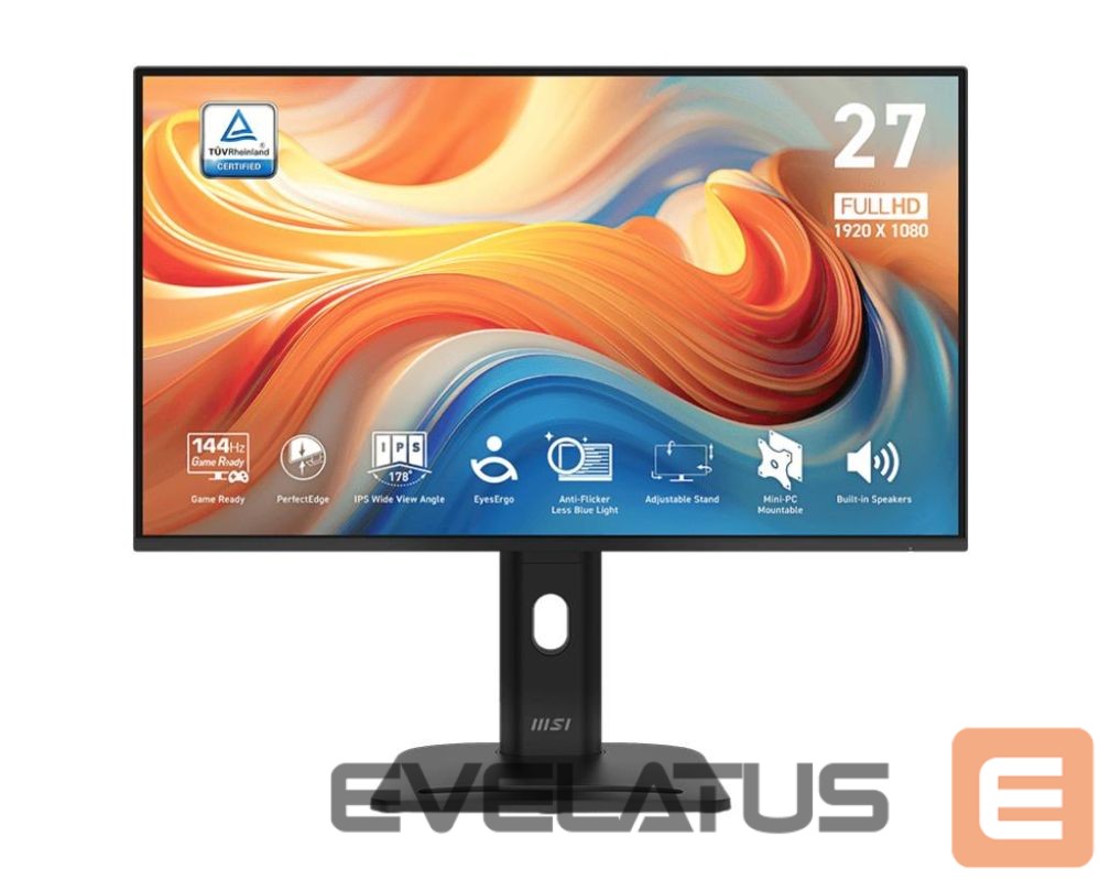 Monitorid MSI LCD Monitor||PRO MP275PG E14|27"|Business|Panel IPS|16:9|144 Hz|1 ms|Speakers|PROMP275PGE14