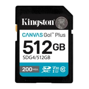 Muu arvutitarvik Kingston  MEMORY SDXC 512GB UHS-I/SDG4/512GB 