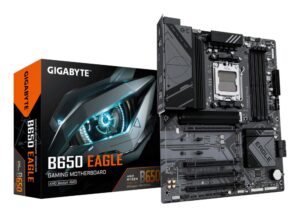 AMD procesoriaus pagrindinė plokštė Gigabyte  Mainboard||AMD B650|SAM5|ATX|Memory DDR5|Memory slots 4|B650EAGLE1.2 