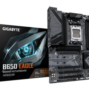 AMD procesoriaus pagrindinė plokštė Gigabyte  Mainboard||AMD B650|SAM5|ATX|Memory DDR5|Memory slots 4|B650EAGLE1.2 