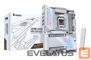 AMD protsessori emaplaat Gigabyte  Mainboard||AMD X870E|Socket AM5|ATX|RAM DDR5-SDRAM|4xSlots|Wi-Fi Yes|Bluetooth Yes|4xNumber of M.2 (M) slots|X870E A PRO X ICE|X870EAPROXICE 