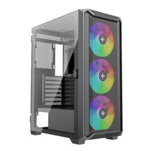 Arvuti korpus XILENCE  Case||ATX/micro ATX/Mini-ITX|Black|Midi Tower|PC|XG161 