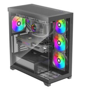 Arvuti korpus XILENCE  Case||ATX/micro ATX/Mini-ITX|Black|Midi Tower|PC|X818.ARGB 