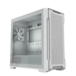 Datoru korpusi Gigabyte  Case||GB-C102GI|MidiTower|Case product features Transparent panel|Not included|MicroATX|MiniITX|Colour White|C102GI 