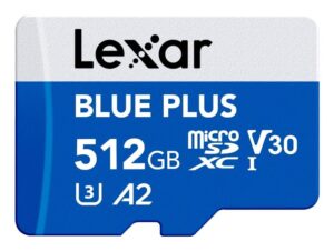 Другой аксессуар для компьютера Lexar  MEMORY MICRO SDXC 512GB UHS-I/W/A LMSBLPL512G-BNANG 