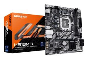 Intel procesoriaus pagrindinė plokštė Gigabyte  Mainboard||Intel H810|LGA1851|Micro-ATX|Memory DDR5|Memory slots 2|H810MK1.0 