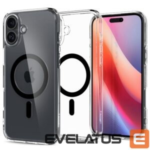 Aizmugurējais vāciņš Spigen  Spigen Ultra Hybrid MagSafe for iPhone 16 - Black 