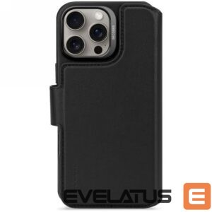 Other Phone Accessory Decoded  Decoded Leather Detachable Wallet MagSafe Case with Wallet for iPhone 16 Pro Max - Black 