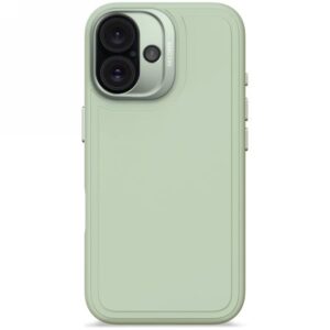 Other goods Decoded  Decoded AntiMicrobial Silicone Stacks Backcover Case with MagSafe for iPhone 16 - Green 