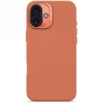 Muud kaubad Decoded  Decoded AntiMicrobial Silicone Backcover with MagSafe for iPhone 16 Plus - Orange 