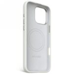 Citas preces Decoded  Decoded AntiMicrobial Silicone Backcover with MagSafe for iPhone 16 Pro Max - Gray 