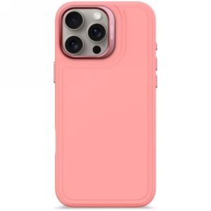 Other goods Decoded  Decoded AntiMicrobial Silicone Stacks Backcover with MagSafe for iPhone 16 Pro Max - Pink 