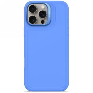 Other goods Decoded  Decoded AntiMicrobial Silicone Stacks Backcover Case with MagSafe for iPhone 16 Pro Max - Blue 