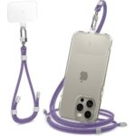 Citas preces Spigen  Spigen Universal Set Lanyard and Pendant - Purple 