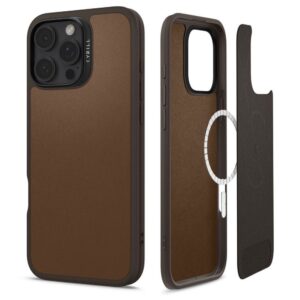 Other goods Spigen  Spigen Cyrill Kajuk Mag iPhone 16 Pro Max Case - Brown 