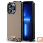 Other goods DKNY  DKNY Grained Metal Logo MagSafe iPhone 15 Pro Case - Beige 